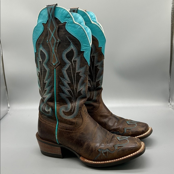 ARIAT Caballera Cowgirl Boots / Ws-Sz 6.5 - Picture 3 of 17